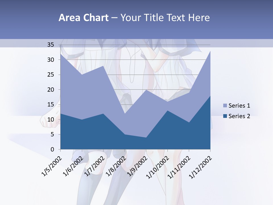 A Couple Of People Sitting Next To Each Other PowerPoint Template