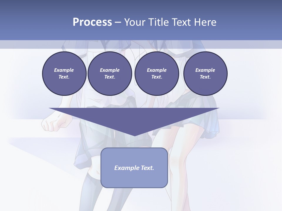 A Couple Of People Sitting Next To Each Other PowerPoint Template
