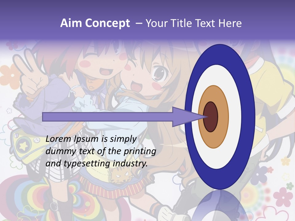 A Group Of Young Girls Standing Next To Each Other PowerPoint Template