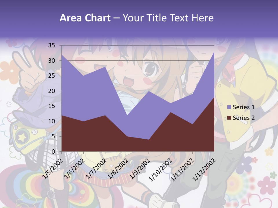A Group Of Young Girls Standing Next To Each Other PowerPoint Template