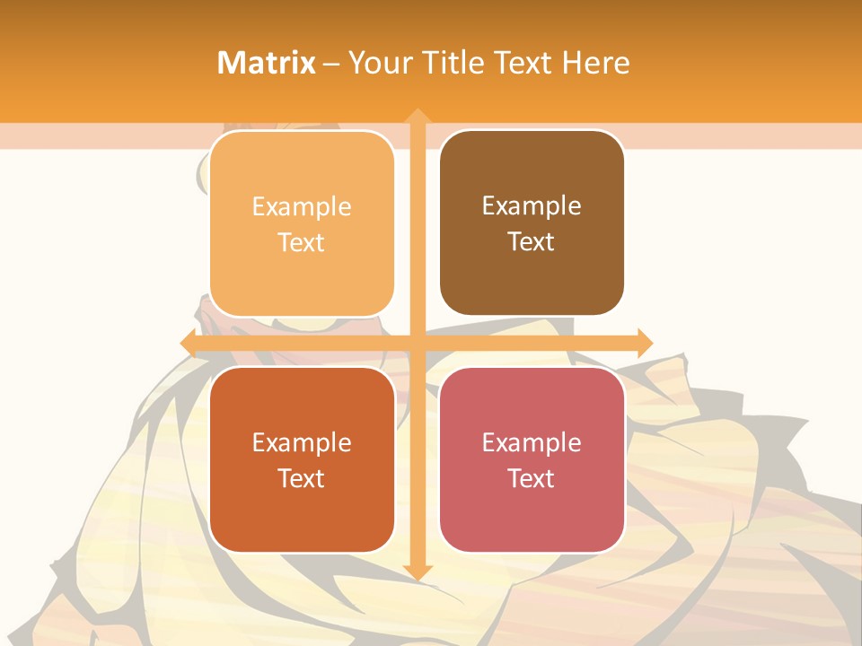 A Woman In A Yellow Dress Is Standing On The Ground PowerPoint Template