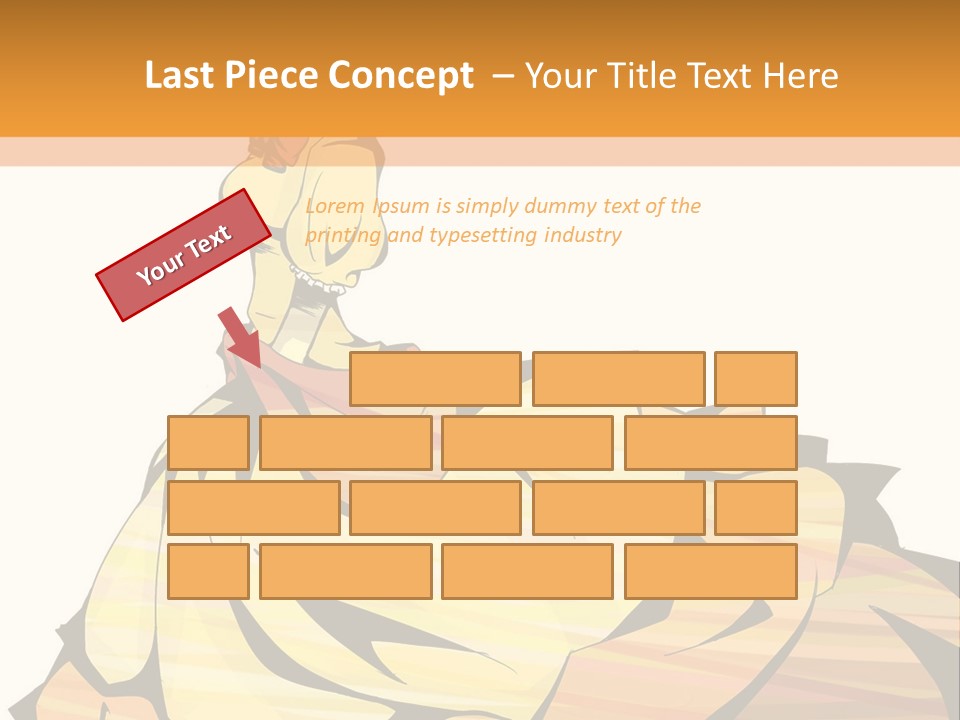 A Woman In A Yellow Dress Is Standing On The Ground PowerPoint Template