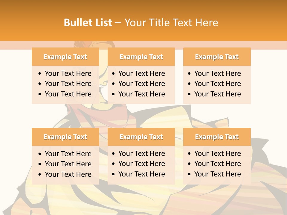 A Woman In A Yellow Dress Is Standing On The Ground PowerPoint Template