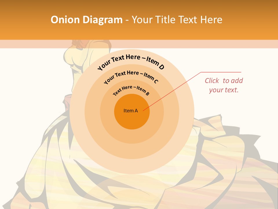 A Woman In A Yellow Dress Is Standing On The Ground PowerPoint Template