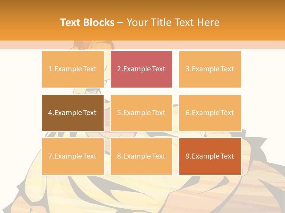 A Woman In A Yellow Dress Is Standing On The Ground PowerPoint Template