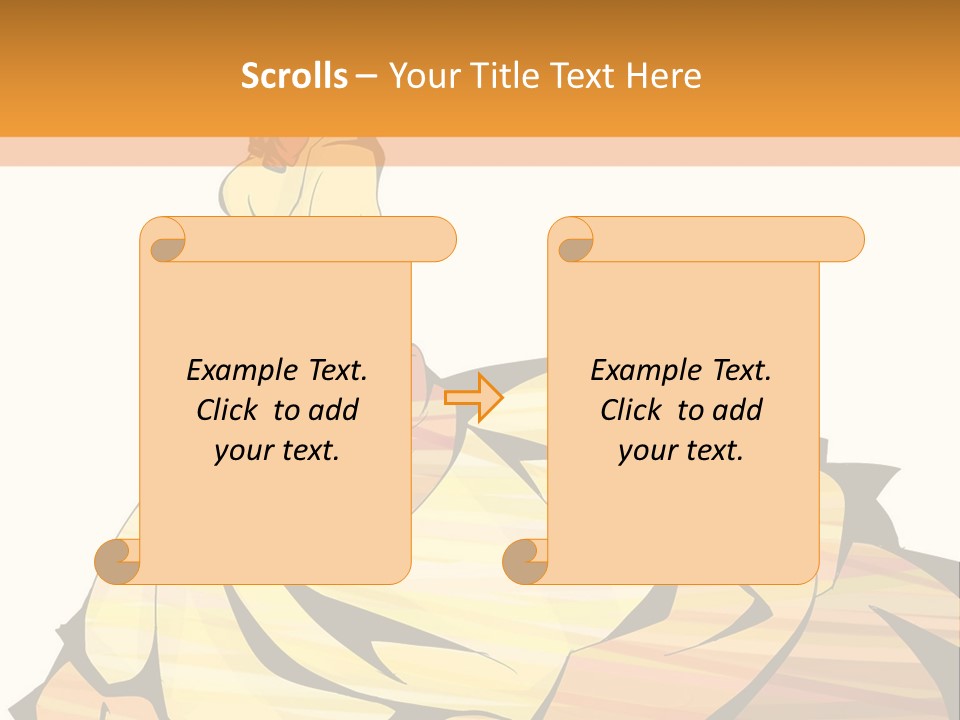 A Woman In A Yellow Dress Is Standing On The Ground PowerPoint Template