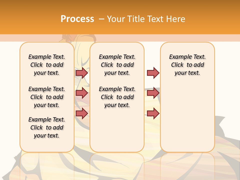 A Woman In A Yellow Dress Is Standing On The Ground PowerPoint Template
