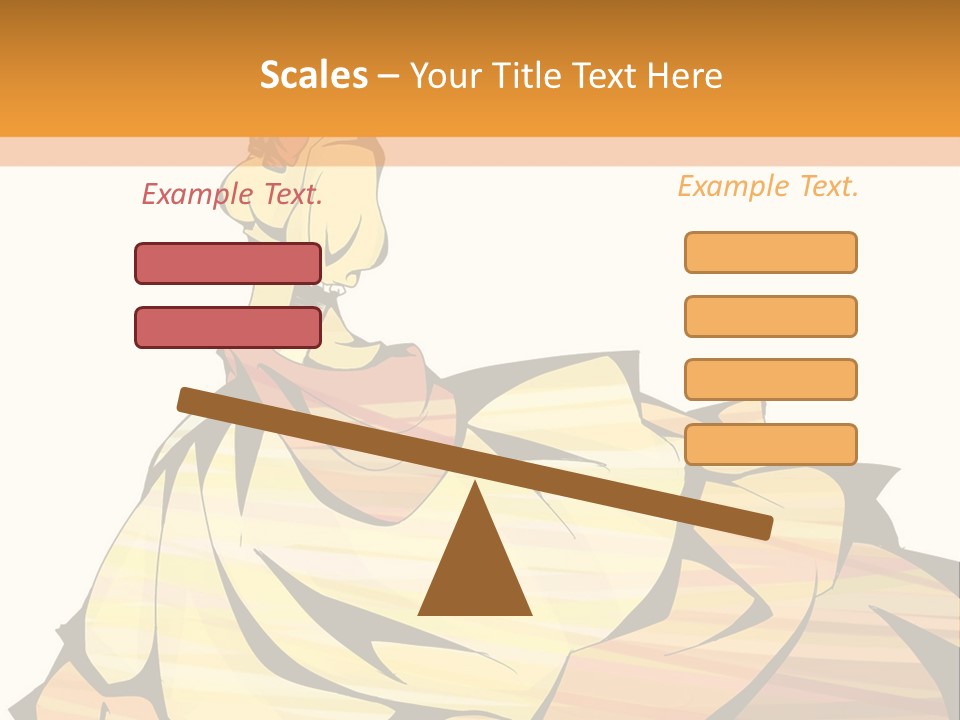 A Woman In A Yellow Dress Is Standing On The Ground PowerPoint Template