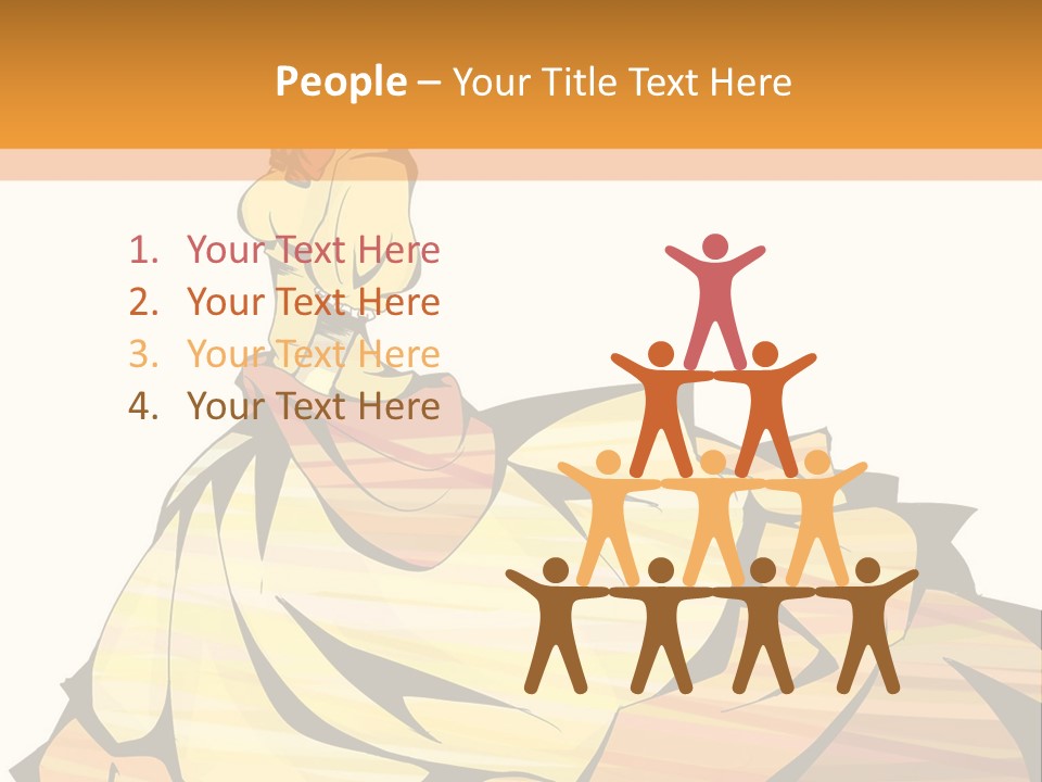 A Woman In A Yellow Dress Is Standing On The Ground PowerPoint Template