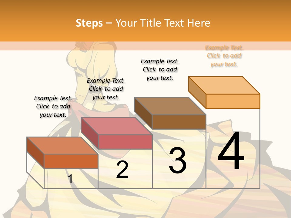 A Woman In A Yellow Dress Is Standing On The Ground PowerPoint Template