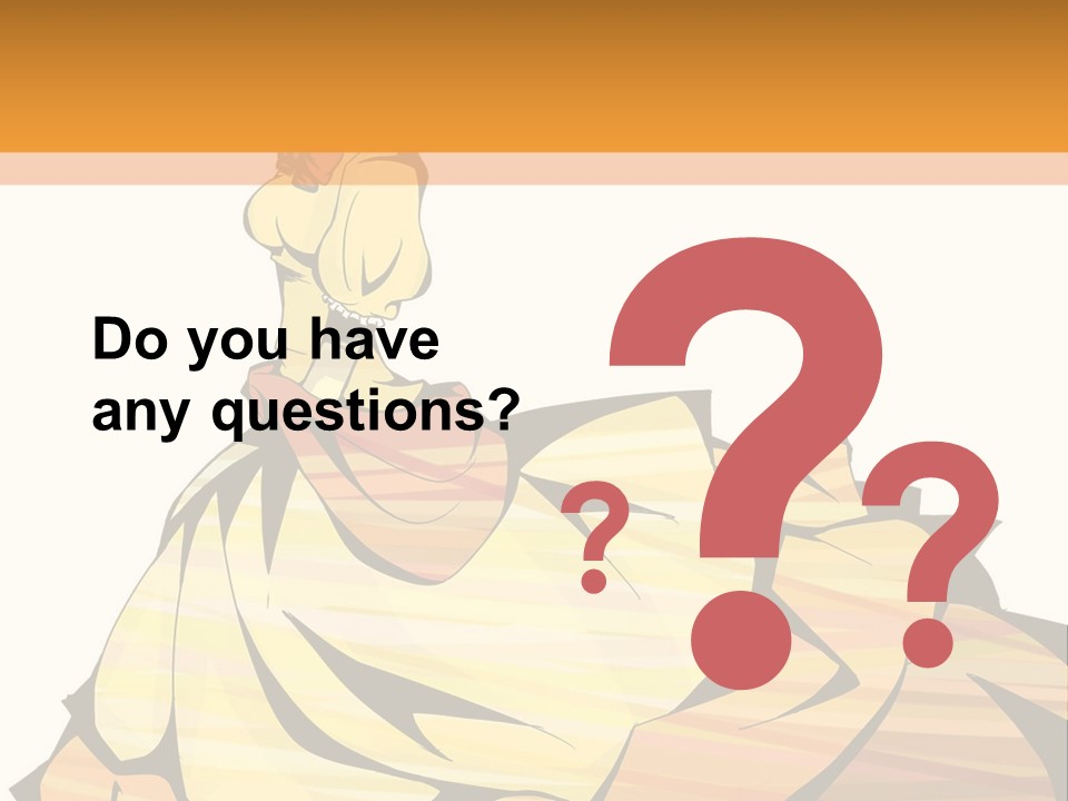 A Woman In A Yellow Dress Is Standing On The Ground PowerPoint Template