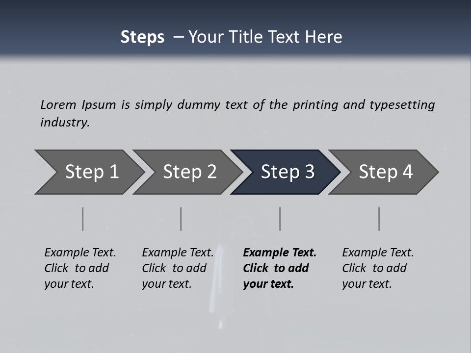Two People Standing Under A Tree In The Dark PowerPoint Template
