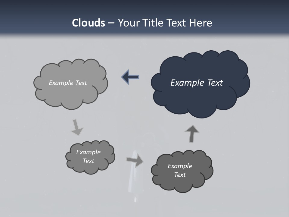 Two People Standing Under A Tree In The Dark PowerPoint Template