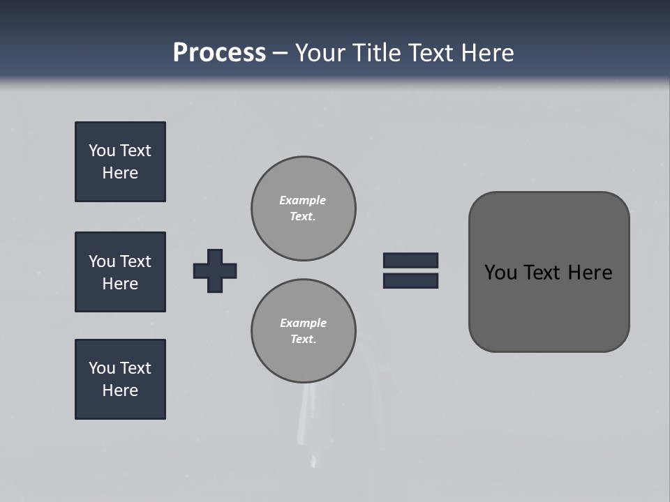 Two People Standing Under A Tree In The Dark PowerPoint Template