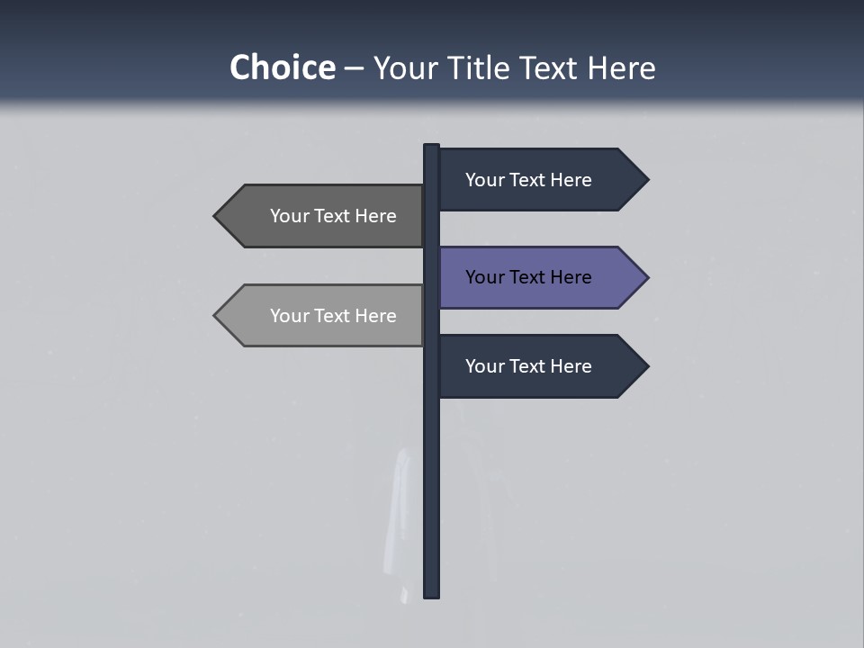 Two People Standing Under A Tree In The Dark PowerPoint Template