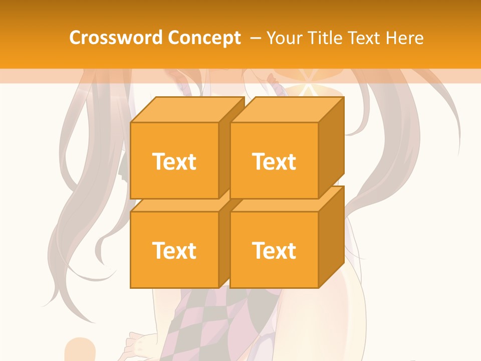 A Girl With Long Hair Sitting On A Flower Powerpoint Presentation PowerPoint Template