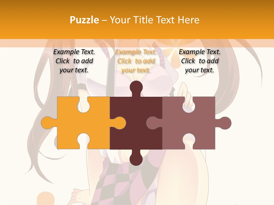 A Girl With Long Hair Sitting On A Flower Powerpoint Presentation PowerPoint Template