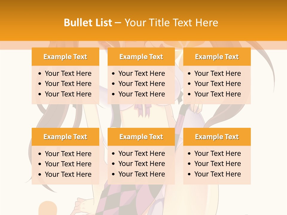 A Girl With Long Hair Sitting On A Flower Powerpoint Presentation PowerPoint Template