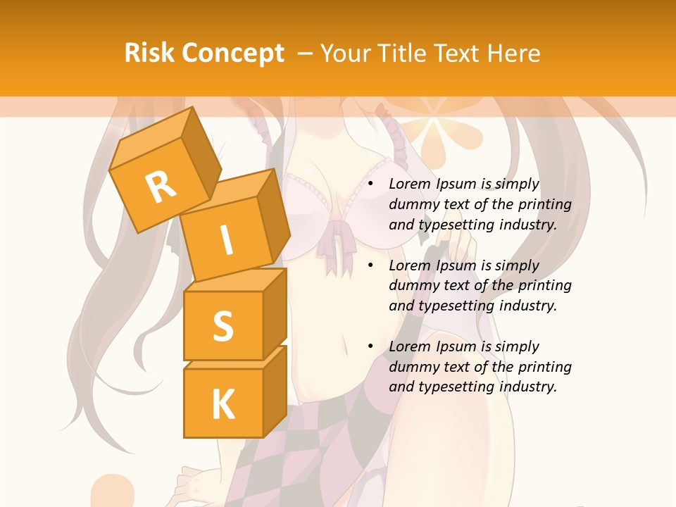 A Girl With Long Hair Sitting On A Flower Powerpoint Presentation PowerPoint Template