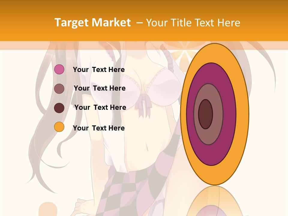 A Girl With Long Hair Sitting On A Flower Powerpoint Presentation PowerPoint Template