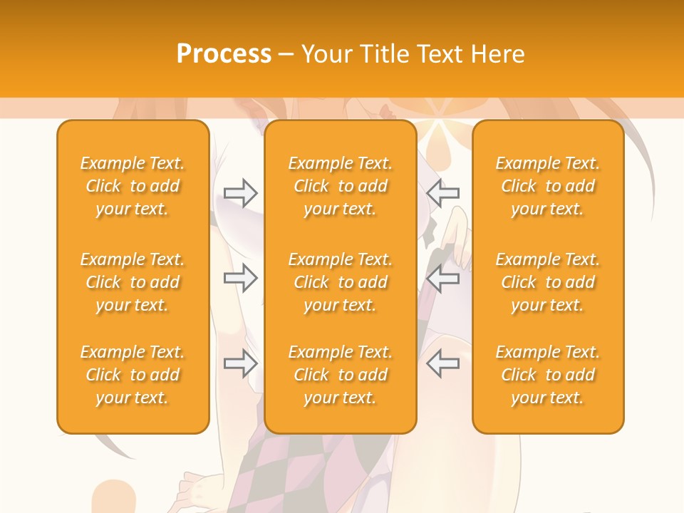 A Girl With Long Hair Sitting On A Flower Powerpoint Presentation PowerPoint Template