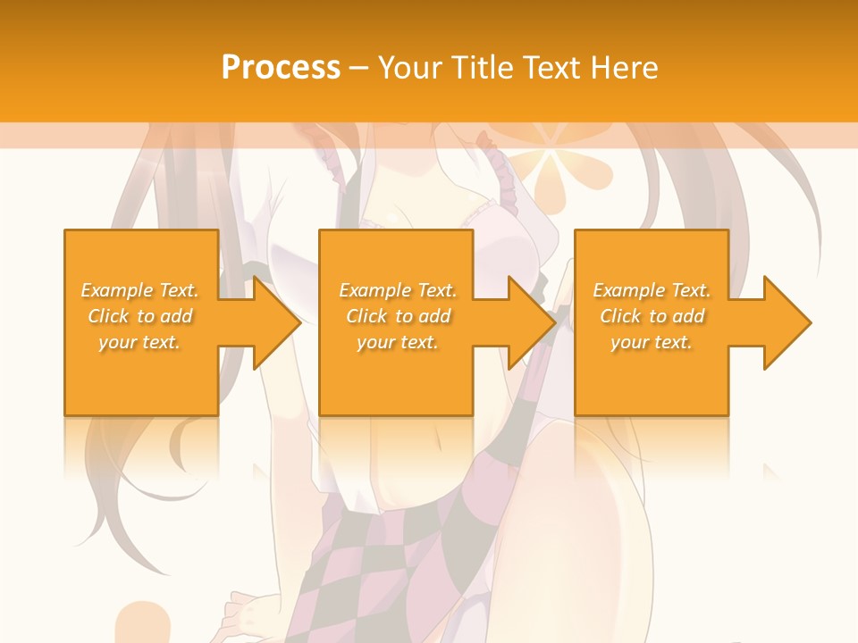 A Girl With Long Hair Sitting On A Flower Powerpoint Presentation PowerPoint Template