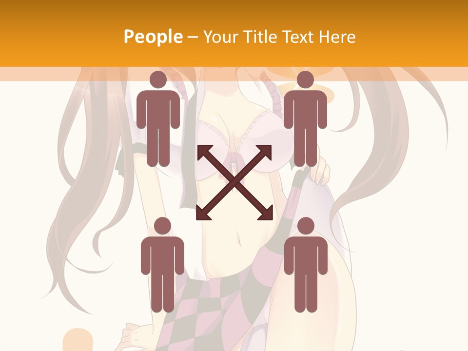 A Girl With Long Hair Sitting On A Flower Powerpoint Presentation PowerPoint Template