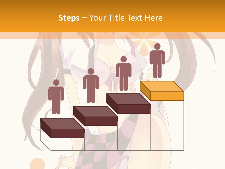 A Girl With Long Hair Sitting On A Flower Powerpoint Presentation PowerPoint Template