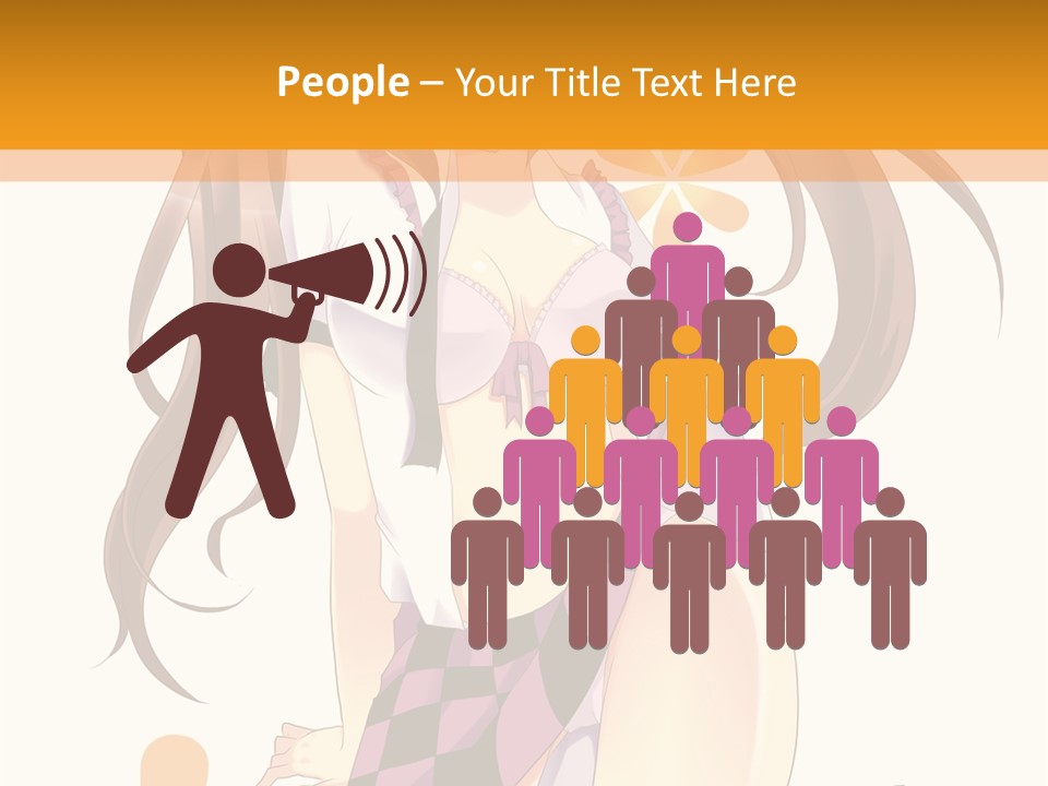 A Girl With Long Hair Sitting On A Flower Powerpoint Presentation PowerPoint Template