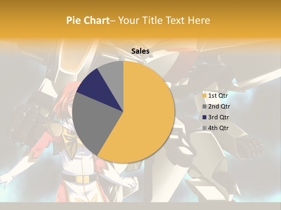 A Woman Standing Next To A Giant Robot PowerPoint Template