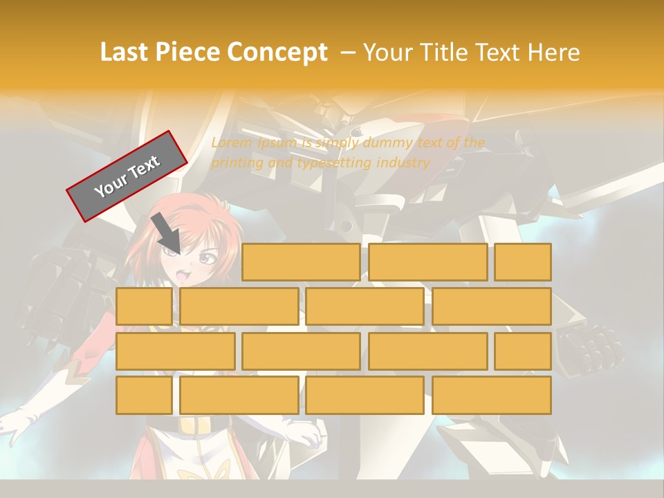 A Woman Standing Next To A Giant Robot PowerPoint Template