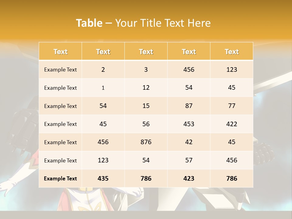 A Woman Standing Next To A Giant Robot PowerPoint Template