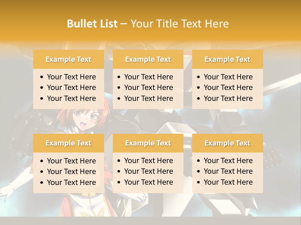 A Woman Standing Next To A Giant Robot PowerPoint Template