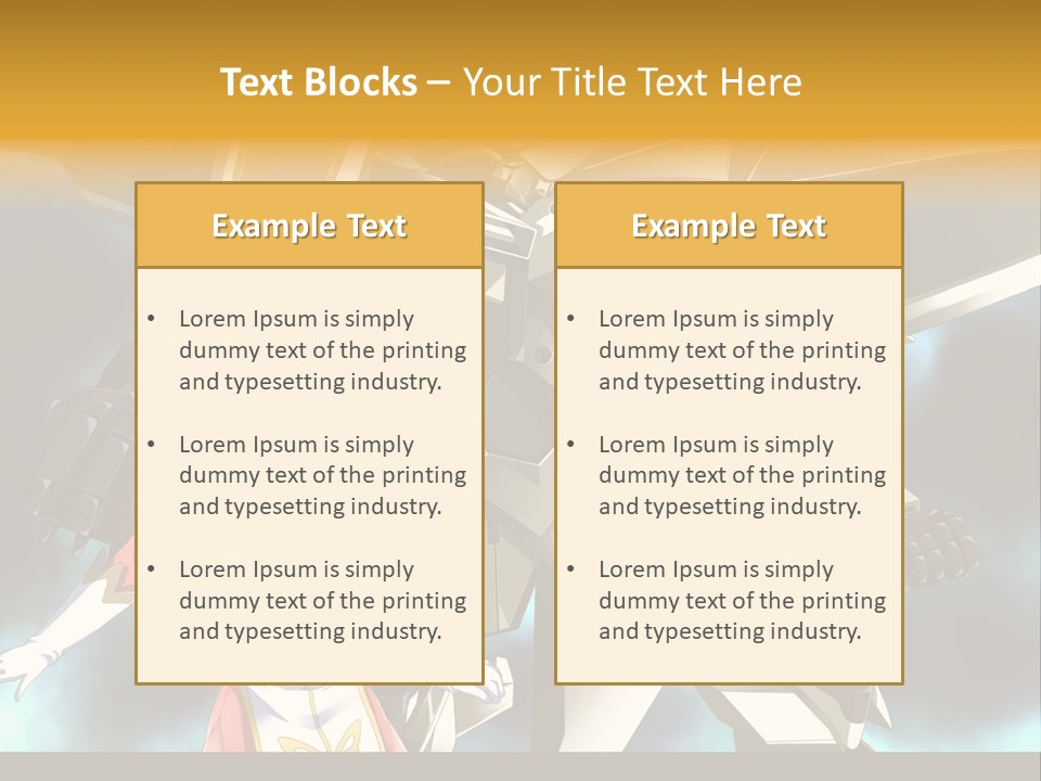 A Woman Standing Next To A Giant Robot PowerPoint Template