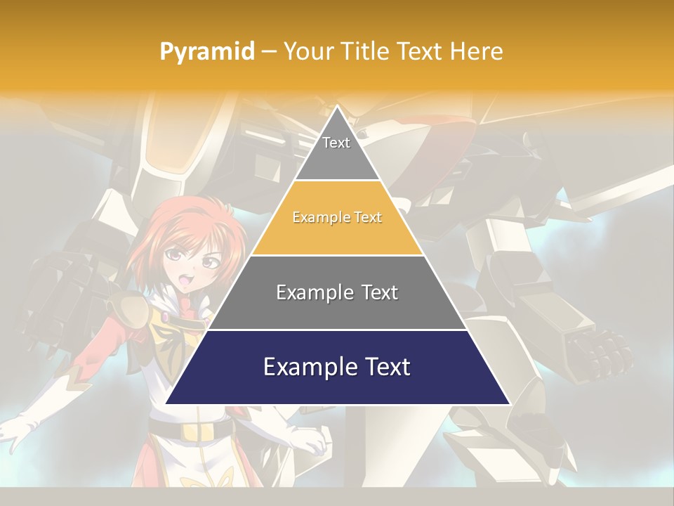 A Woman Standing Next To A Giant Robot PowerPoint Template