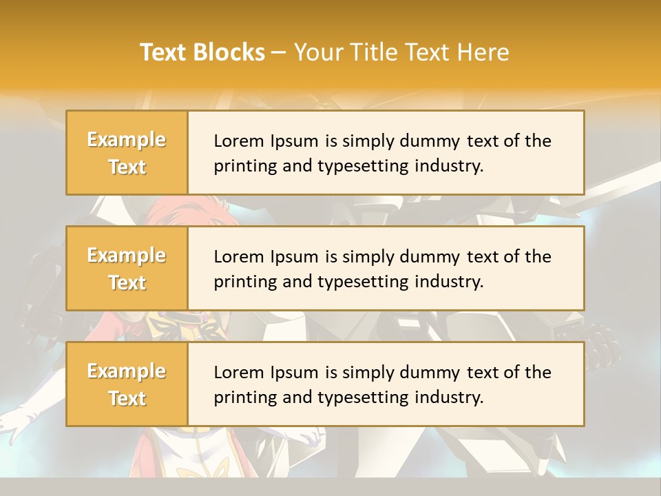 A Woman Standing Next To A Giant Robot PowerPoint Template