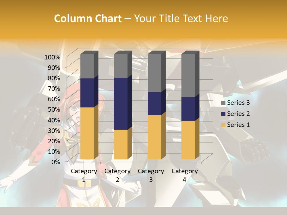 A Woman Standing Next To A Giant Robot PowerPoint Template
