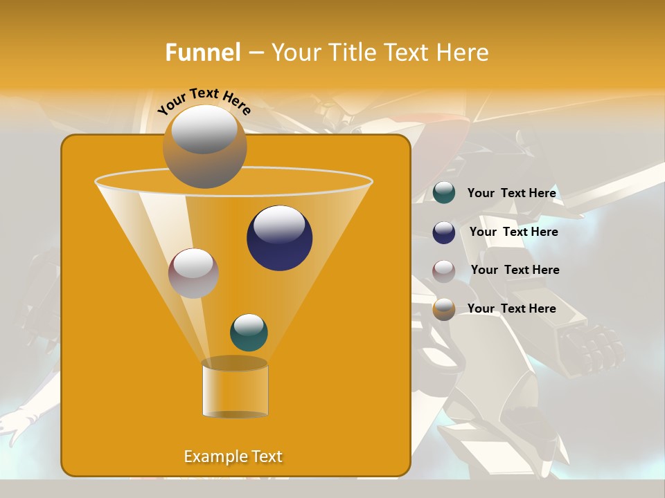 A Woman Standing Next To A Giant Robot PowerPoint Template