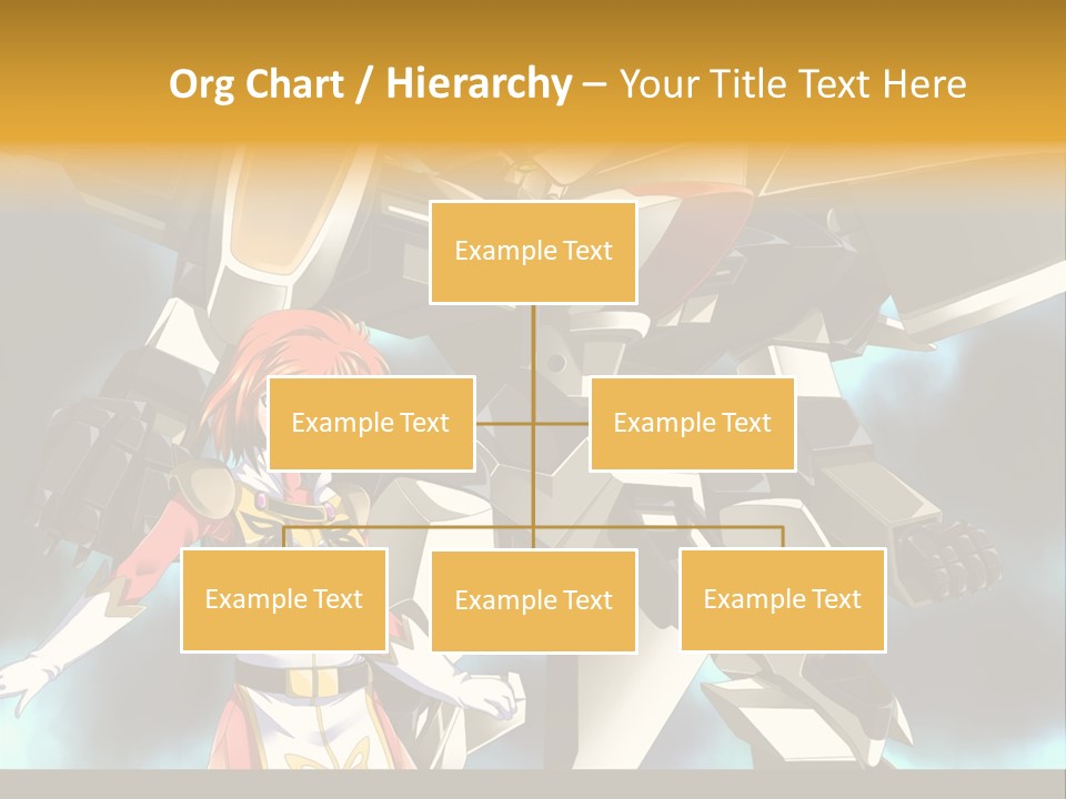 A Woman Standing Next To A Giant Robot PowerPoint Template