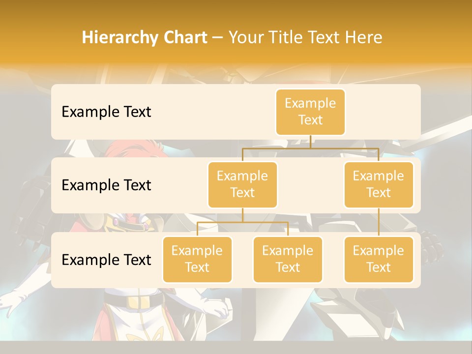 A Woman Standing Next To A Giant Robot PowerPoint Template
