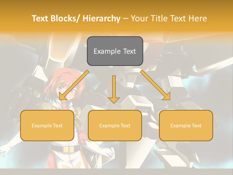 A Woman Standing Next To A Giant Robot PowerPoint Template