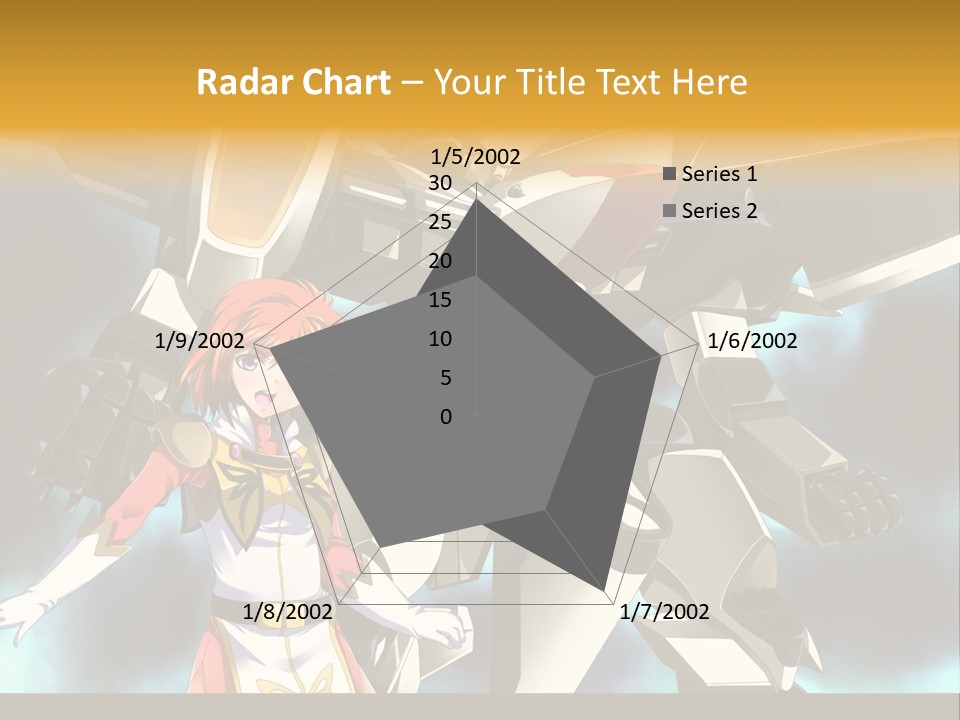 A Woman Standing Next To A Giant Robot PowerPoint Template