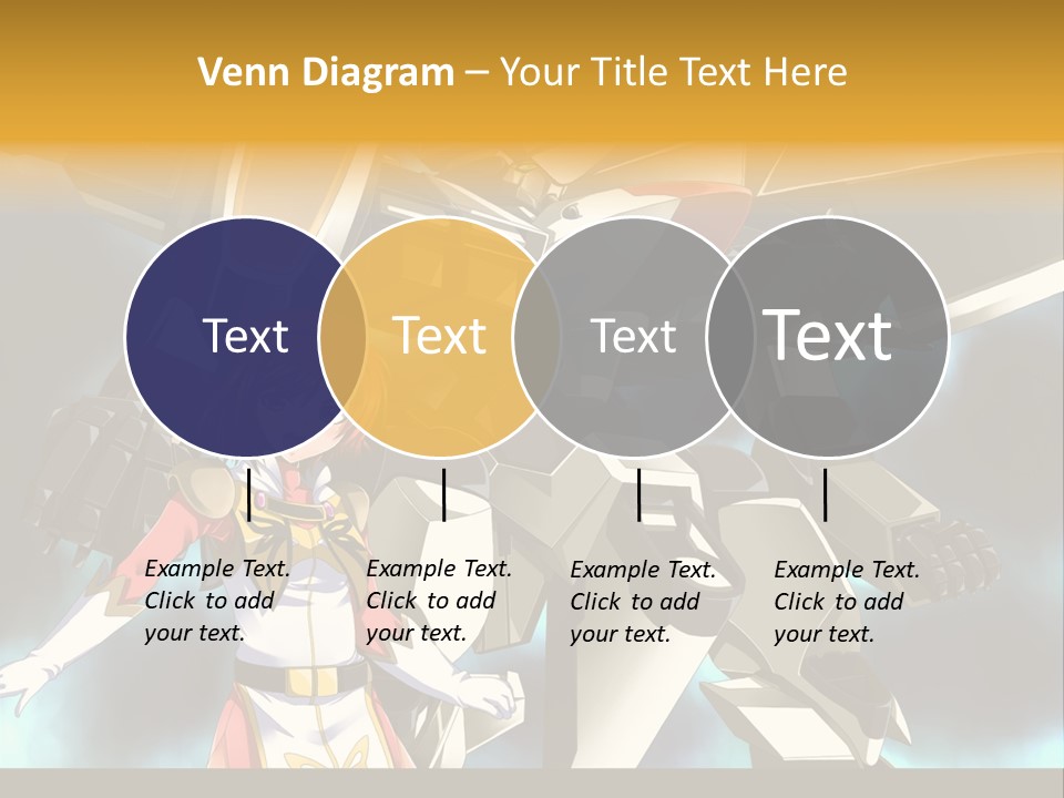 A Woman Standing Next To A Giant Robot PowerPoint Template