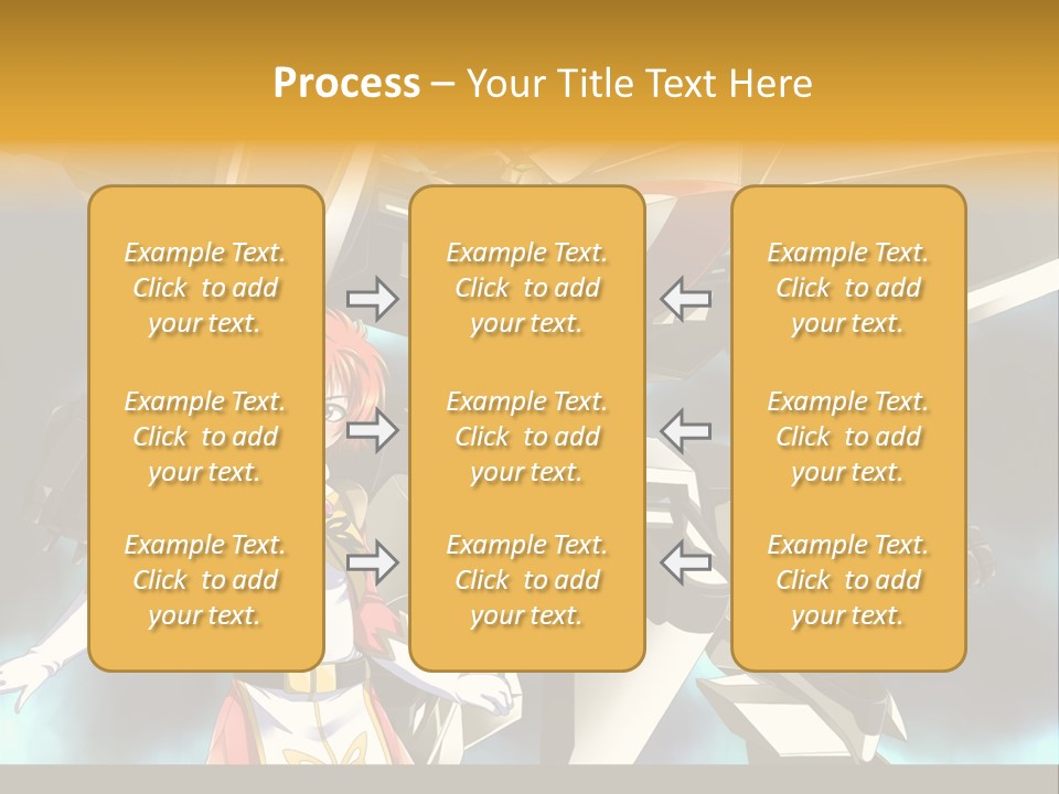 A Woman Standing Next To A Giant Robot PowerPoint Template