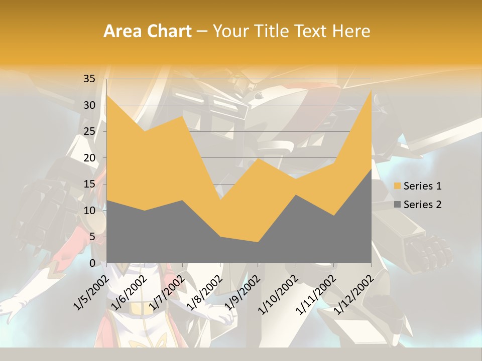 A Woman Standing Next To A Giant Robot PowerPoint Template
