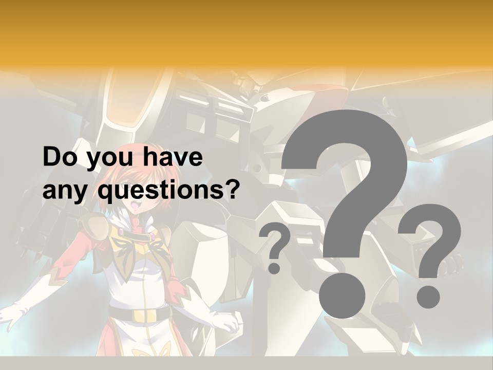 A Woman Standing Next To A Giant Robot PowerPoint Template