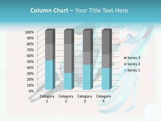 A Woman With Blue Hair Is Posing For A Picture PowerPoint Template