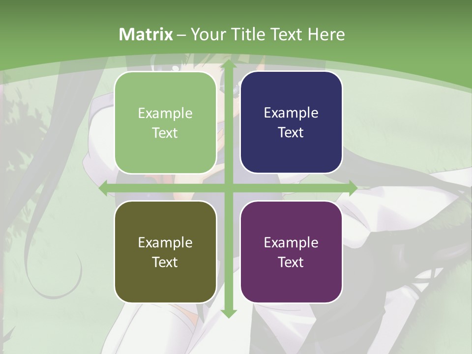 A Girl In A Purple Dress Sitting On The Ground PowerPoint Template