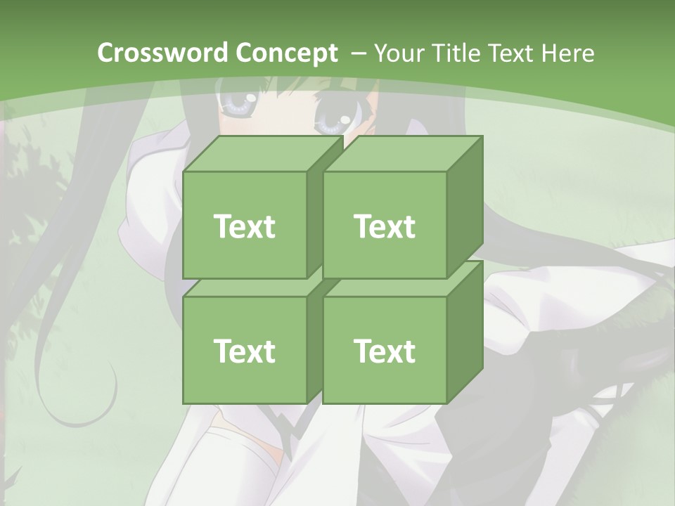 A Girl In A Purple Dress Sitting On The Ground PowerPoint Template