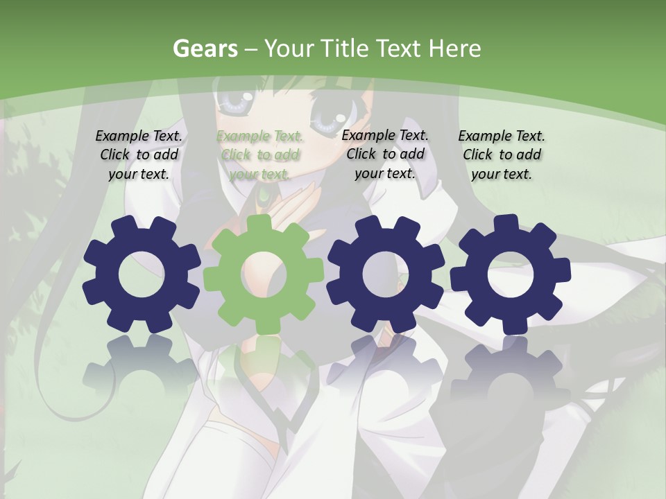 A Girl In A Purple Dress Sitting On The Ground PowerPoint Template